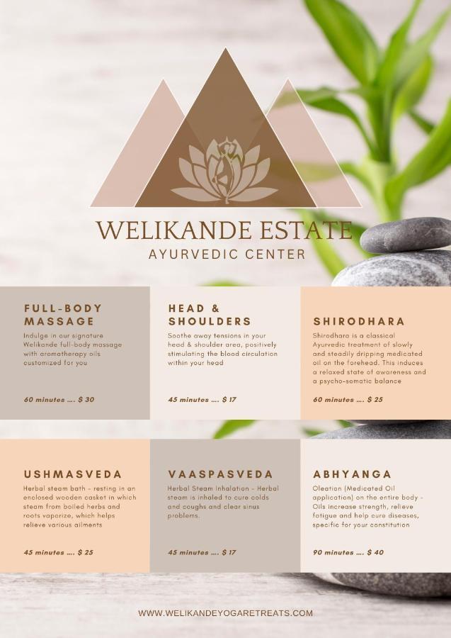 Welikande Yoga Retreats Hotel Дигана Екстериор снимка